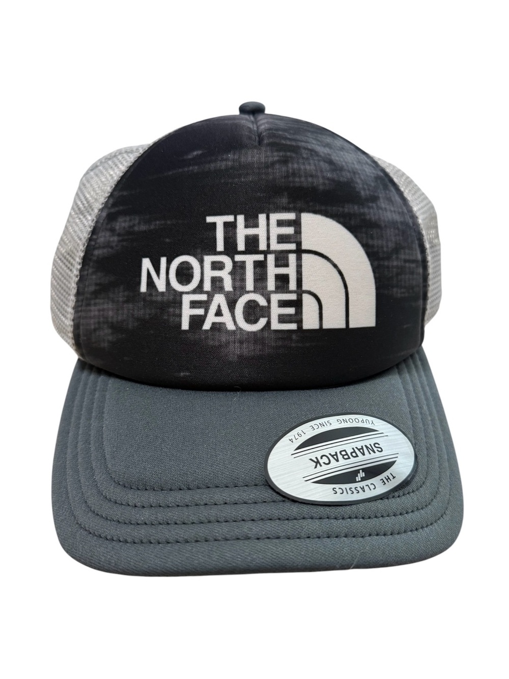 The North Face Snapback Trucker Hat Mesh Back Cap The Classics | Yupoong Collab